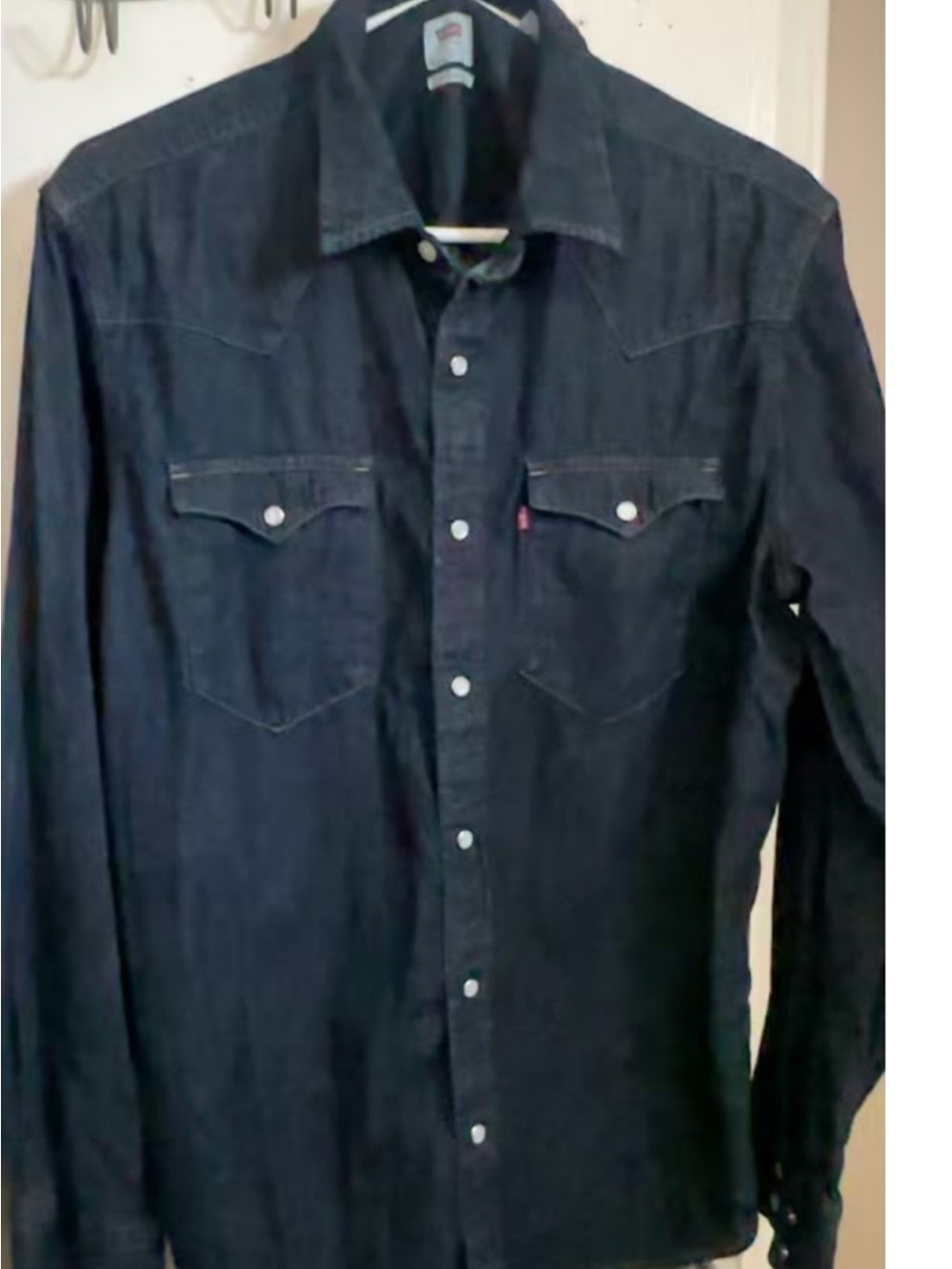 Levi's Dark Indigo Denim Shirt Jacket
